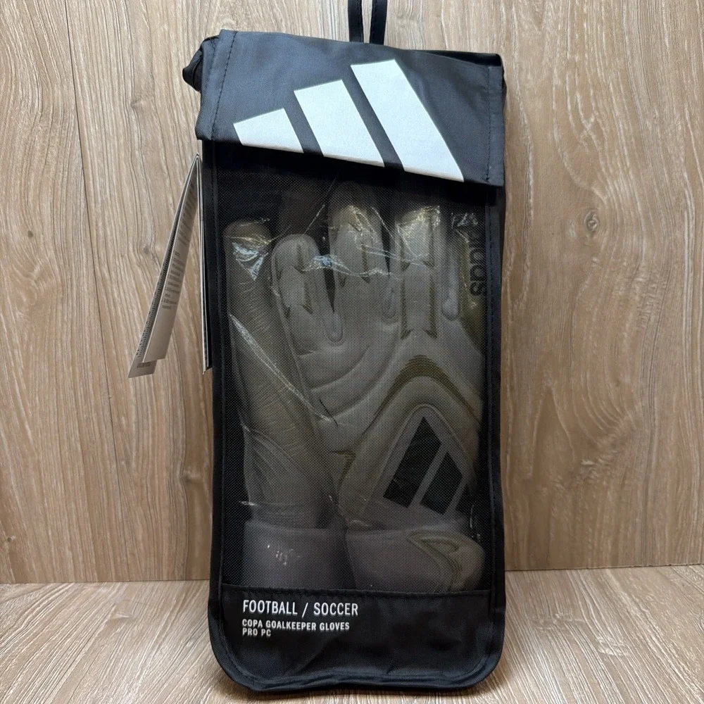Adidas Football/Soccer Copa Goalkeeper Gloves  PRO PC Men's Size 6 White JZ5795